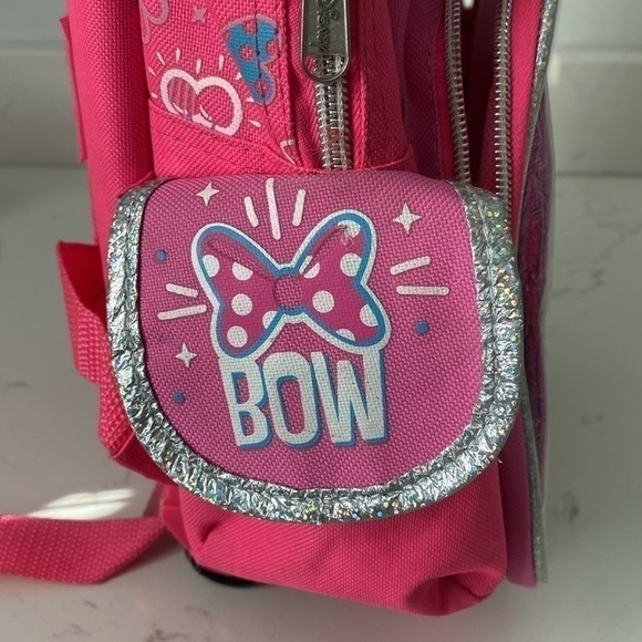 Minnie Mouse toddler rolling backpack suitcase and Minnie Mouse stuffed animal - Picture 12 of 17